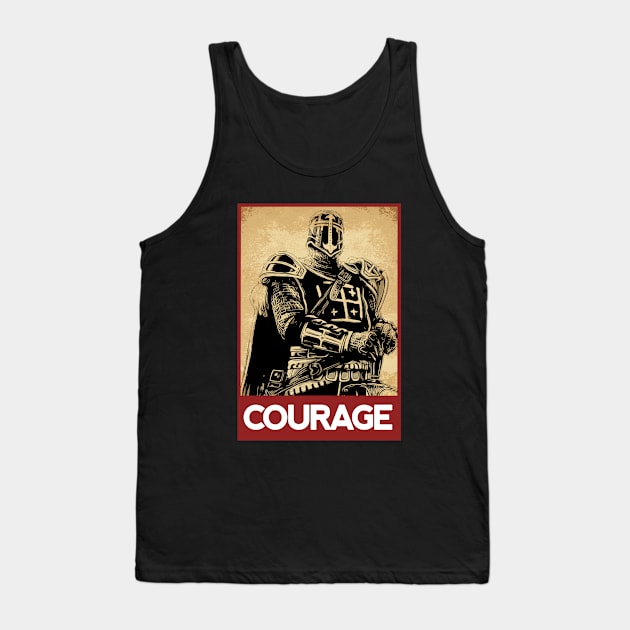 Warriors: Courage Tank Top by NoMans